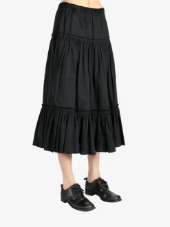 Skirts>COMME DES GARCONS TAO Elastic Waist Multi-layer Ruffle Skirt