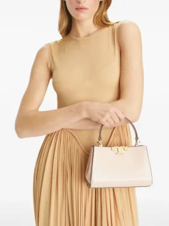 Bags>TORY BURCH Eleanor Spazzolato Mini Satchel