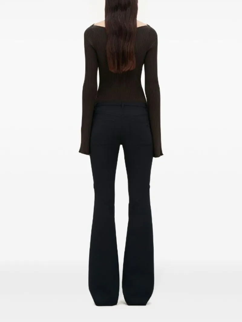Pants>COURRÈGES Ellipse Zipped Twill Pants