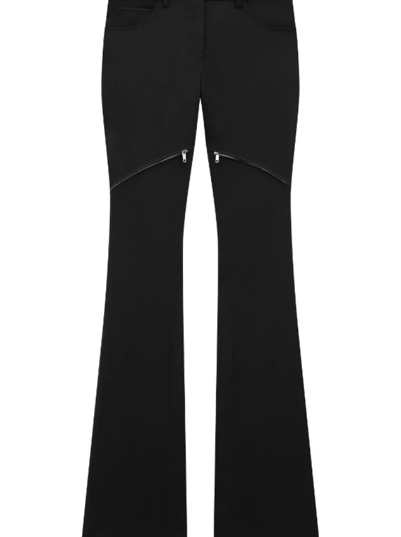 Pants>COURRÈGES Ellipse Zipped Twill Pants