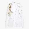 Shirts>DRIES VAN NOTEN Embellished Cocoon Shirt