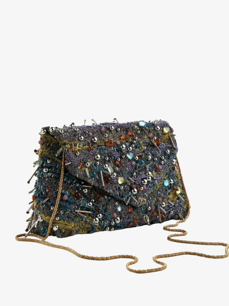 Bags>DRIES VAN NOTEN Embellished Envelope Bag