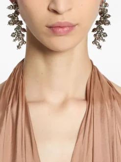 Jewelry>DRIES VAN NOTEN Embroidered Earrings
