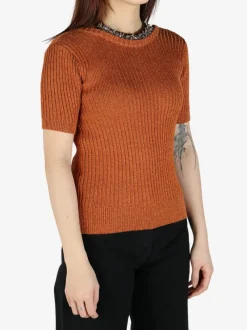 Tops>DRIES VAN NOTEN Embroidered Tee