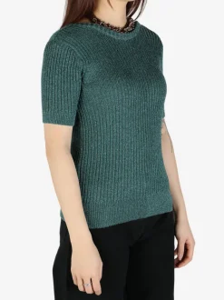 Tops>DRIES VAN NOTEN Embroidered Tee