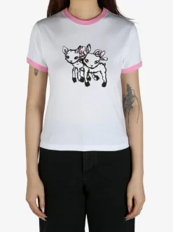 T-shirts>SKY HIGH FARM Eri Print Baby Knit Tee