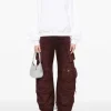 Sweats & Hoodies>alexanderwang.t Essential Terry Crew Sweatshirt W/ Puff Paint Logo