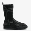 Sneakers>ANN DEMEULEMEESTER Fides Soft High-Top Boxing Sneakers