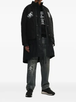 Jackets & Coats>YOHJI YAMAMOTO POUR HOMME Field Parka with Shell/Liner