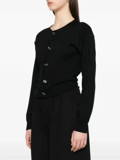 Knitwear>LEMAIRE Fitted Cardigan