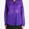 Shirts>DRIES VAN NOTEN Fitted Silk Shirt