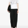 T-shirts>ALAINPAUL Fitted Elastics Multicoloured Print T-shirt