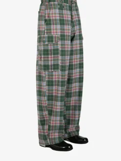 Pants | Pants>SKY HIGH FARM Flannel Cargo Pants