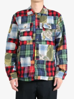 Shirts>POLO RALPH LAUREN Flannel Patchwork Sport Shirt