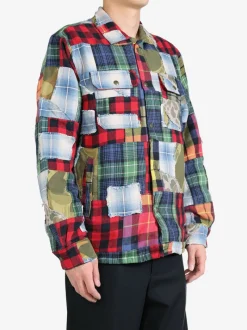 Shirts>POLO RALPH LAUREN Flannel Patchwork Sport Shirt