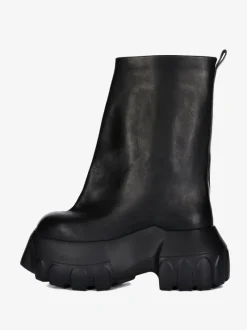 Boots>RICK OWENS Flared Mega Tractor Boots