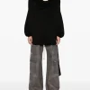 Pants>RICK OWENS DRKSHDW Foil Denim Double Cargo Jumbo Belas