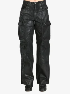 Jeans>RICK OWENS DRKSHDW Foil Double Cargo Jeans