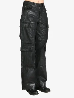 Jeans>RICK OWENS DRKSHDW Foil Double Cargo Jeans