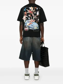 T-shirts>OFF-WHITE Fresco Arrow Skate SS Tee
