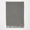 Scarves | Scarves>ACNE STUDIOS Fringe Oversized Wool Scarf