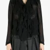 Shirts>COMME DES GARCONS COMME DES GARCONS Front Frill Shirts