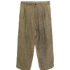 Pants>ZIGGY CHEN Front Pleat Trousers