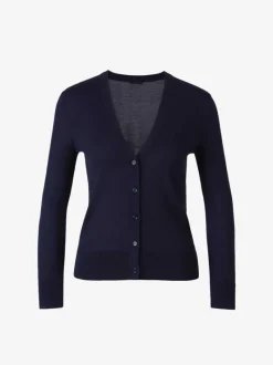 Knitwear>GIVENCHY 4G Crochet V-neck Cardigan