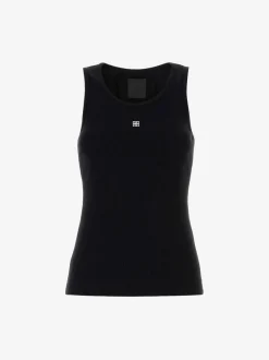 Tops>GIVENCHY 4G Rib Tank Top