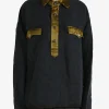 Shirts | Shirts>COMMUNS Garuda Bicolor Stitch Shirt