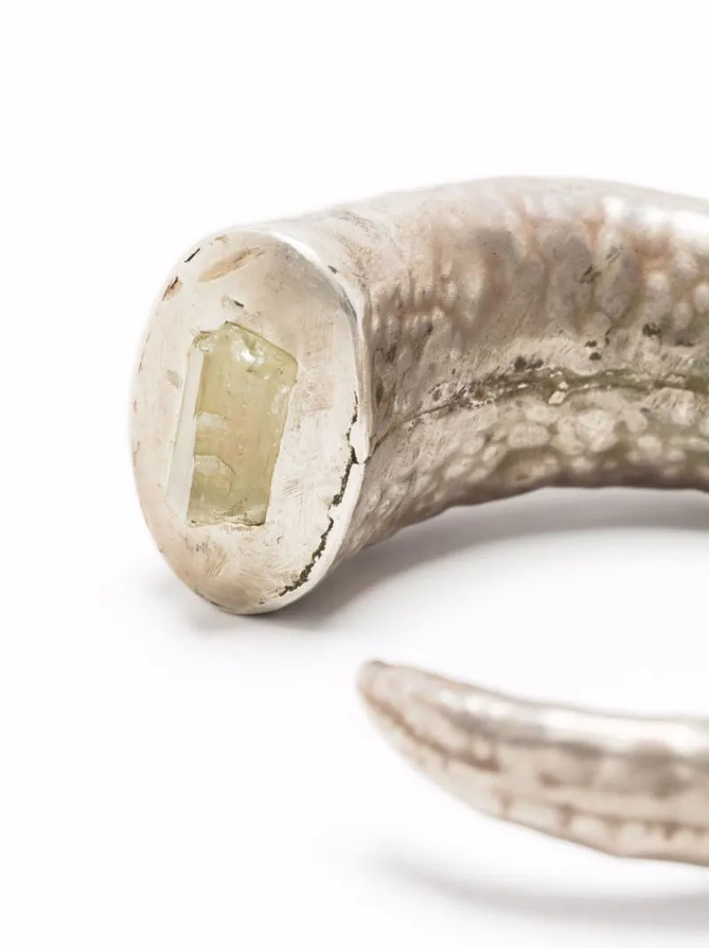 Jewelry | Jewelry>PARTS OF FOUR Giant Horn Bracelet (Hoof Set, Aquamarine, AS+AQU)