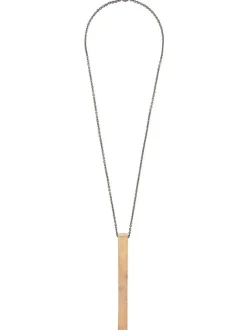 Jewelry | Jewelry>PARTS OF FOUR Giant Wedge Necklace (Half Width, v2, AG+KA)