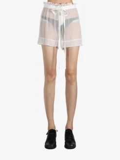 Pants>ANN DEMEULEMEESTER Gilla Boxer Lace Borders Underwear