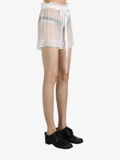 Pants>ANN DEMEULEMEESTER Gilla Boxer Lace Borders Underwear