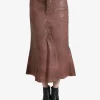 Skirts>RICK OWENS DRKSHDW Gonna In Denim - Godet Skirt
