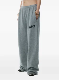 Pants>alexanderwang.t Graphic Articulated Leg Sweatpant