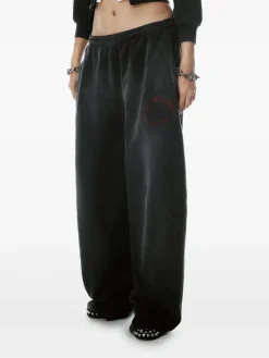 Pants>alexanderwang.t Graphic Articulated Leg Sweatpant