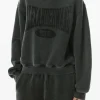 Sweats & Hoodies>alexanderwang.t Graphic Crewneck Sweatshirt