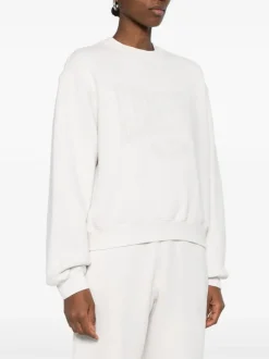 Sweats & Hoodies>alexanderwang.t Graphic Crewneck Sweatshirt