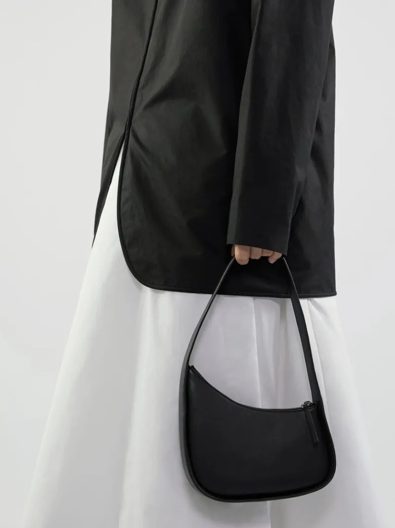 Bags>THE ROW Half Moon Bag