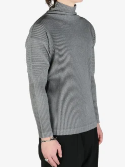 Shirts>HOMME PLISSE ISSEY MIYAKE Heather Pleats Top