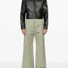 Pants>RICK OWENS Heavy Cotton Poplin Cargobelas