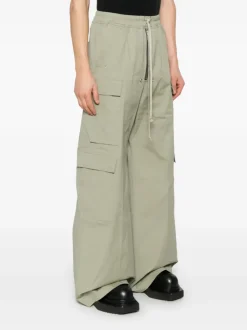 Pants>RICK OWENS Heavy Cotton Poplin Cargobelas