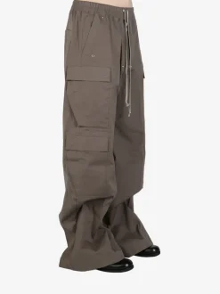 Pants>RICK OWENS Heavy Cotton Poplin Cargobelas
