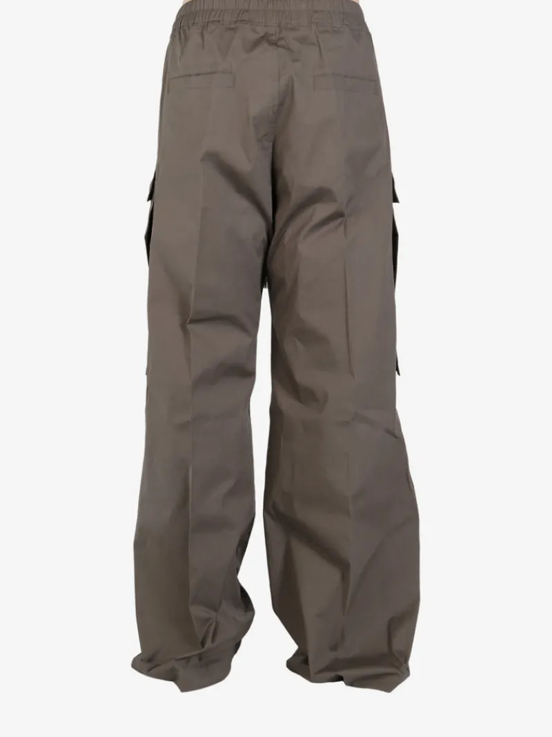 Pants>RICK OWENS Heavy Cotton Poplin Cargobelas