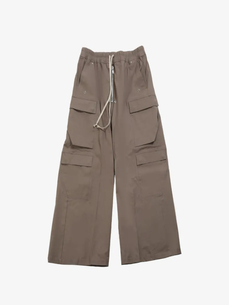 Pants>RICK OWENS Heavy Cotton Poplin Cargobelas
