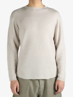 Knitwear>THE ELDER STATESMAN Heavy Delicash Crew