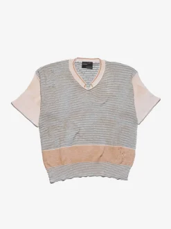 Knitwear>ENFANTS RICHES DEPRIMES Here Comes Alice Aged V-Neck Sweater