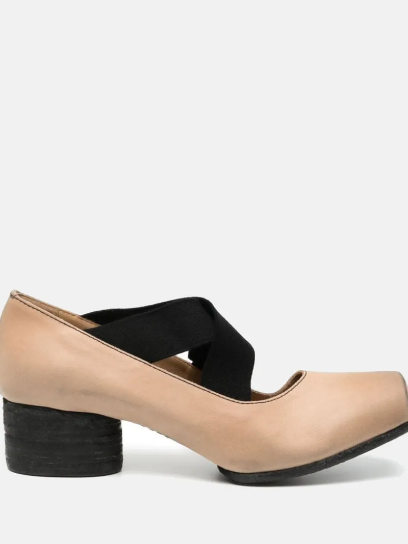 Heels>UMA WANG High Ballerina Calf Shoes