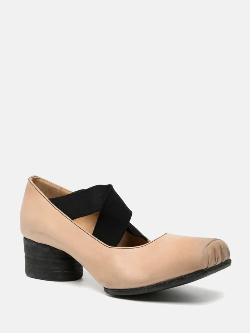 Heels>UMA WANG High Ballerina Calf Shoes
